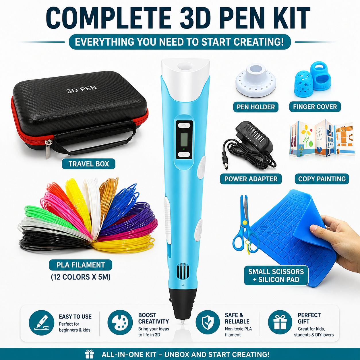 SparkCraft™ 3D Creative Pen Kit