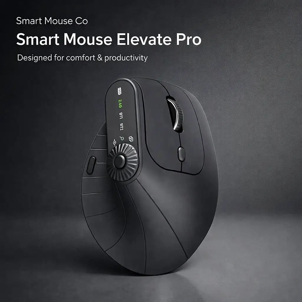 Elevate Pro Wireless Vertical Mouse