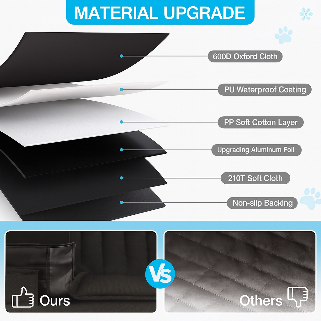 Hard bottom seat cover + Free belt