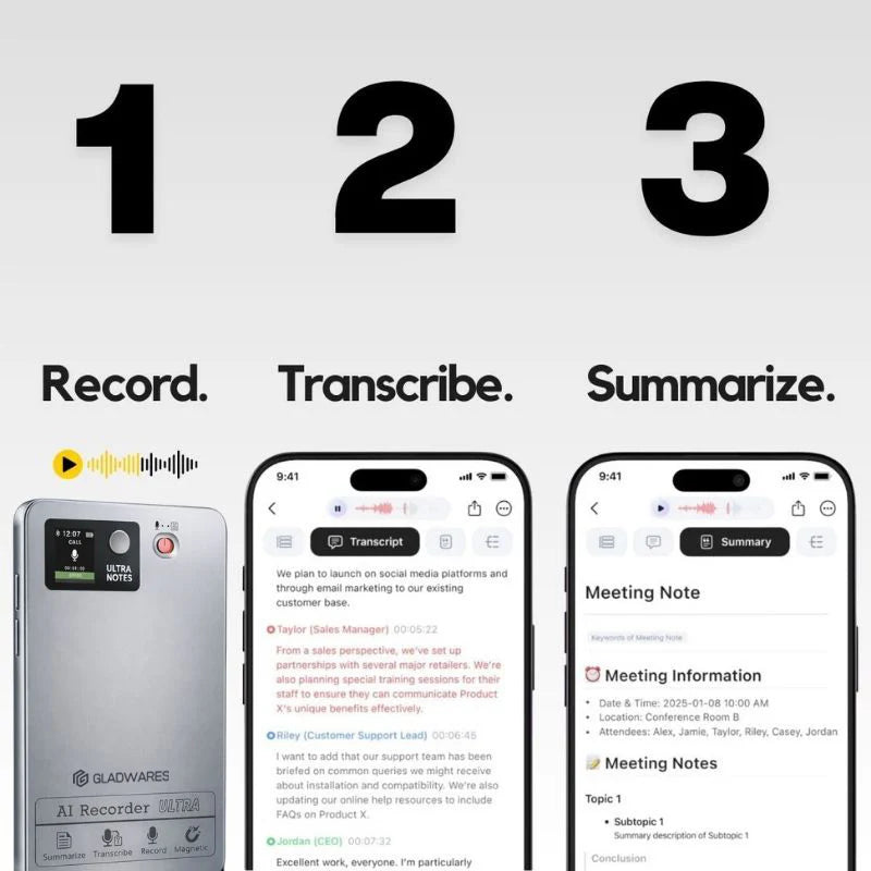 Pocket AI Voice Recorder