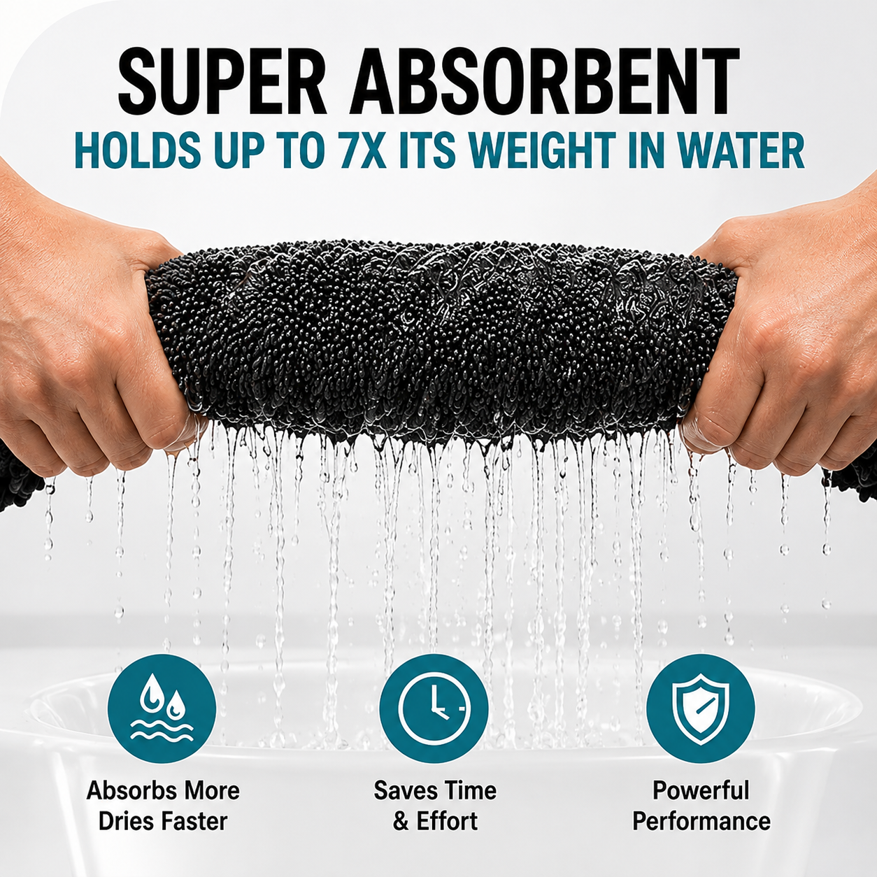 AussieShine™ 3-in-1 Miracle Drying Cloth