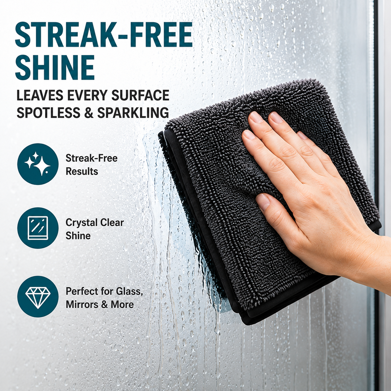 AussieShine™ 3-in-1 Miracle Drying Cloth
