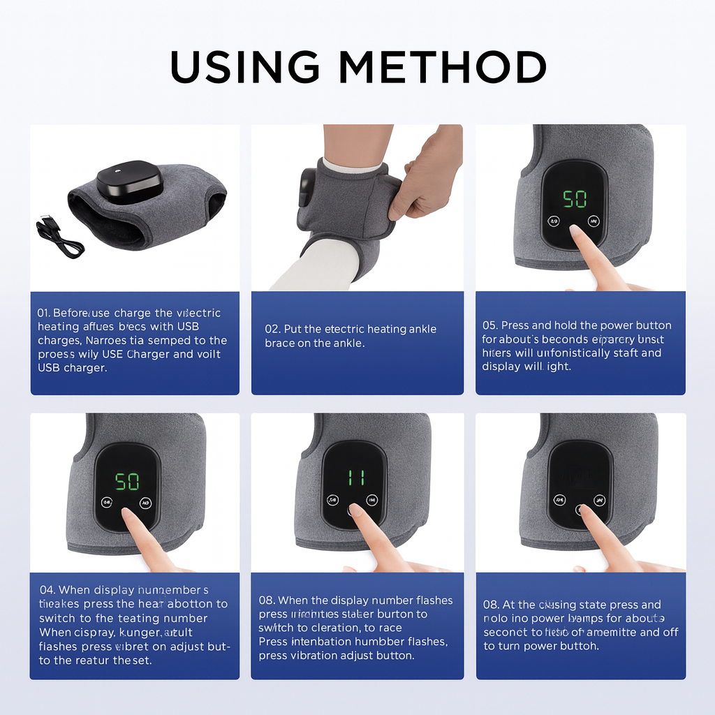Premium Electric Foot & Ankle Massager