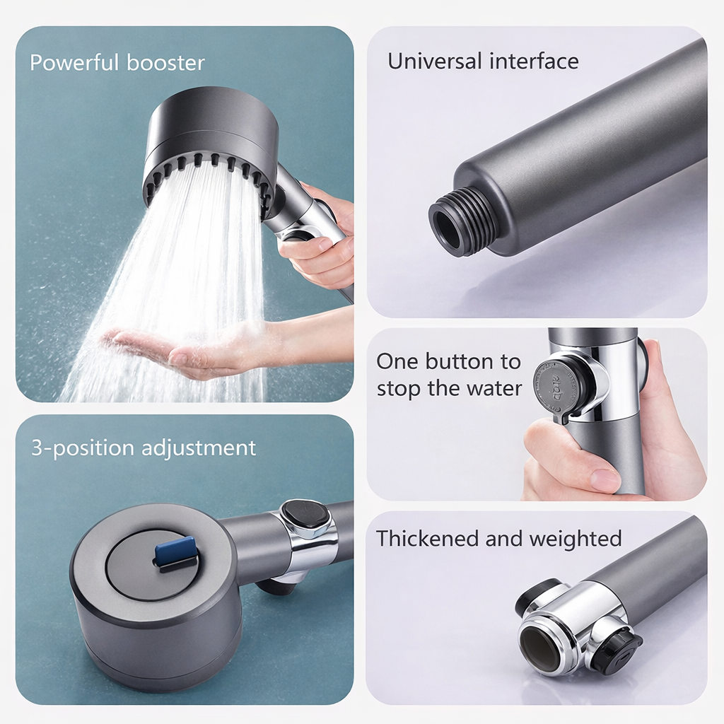 PureFlow Pro Shower Head System