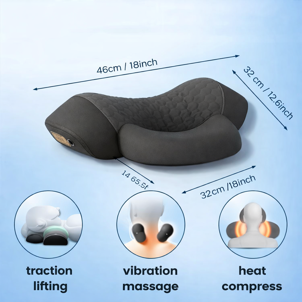 Electric Neck Massager Cervical Pillow