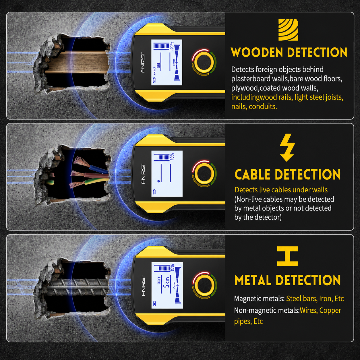 WallSafe Pro Detector Scanner