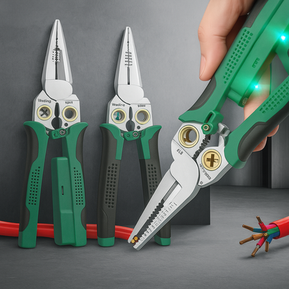 8-in-1 Pliers & Wire Stripper