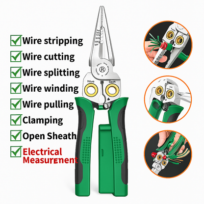 8-in-1 Pliers & Wire Stripper