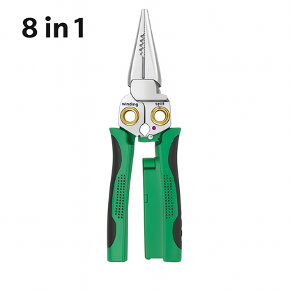 8-in-1 Pliers & Wire Stripper