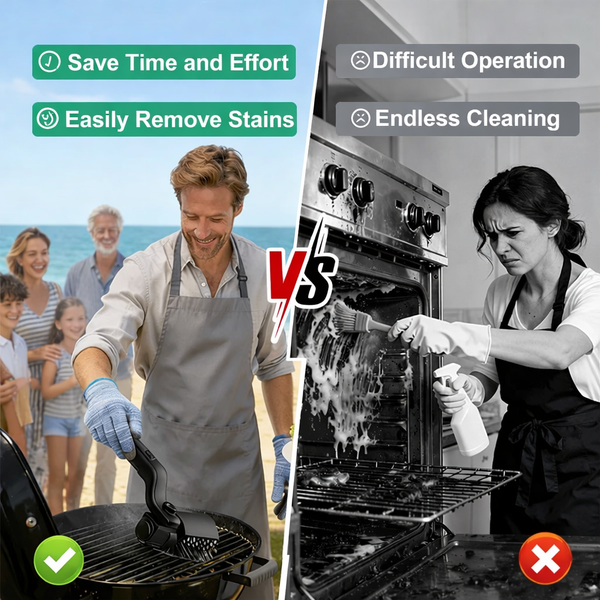 GrillMaster Pro Quick PowerScrub Cleaner