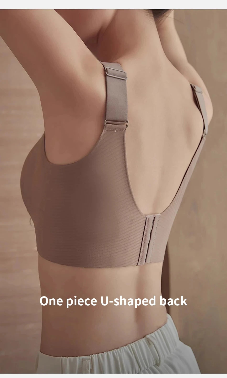 Women's Ribbed Push Up Bra