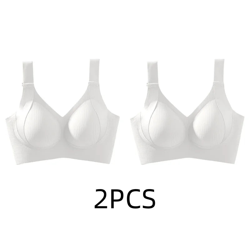 Women's Ribbed Push Up Bra