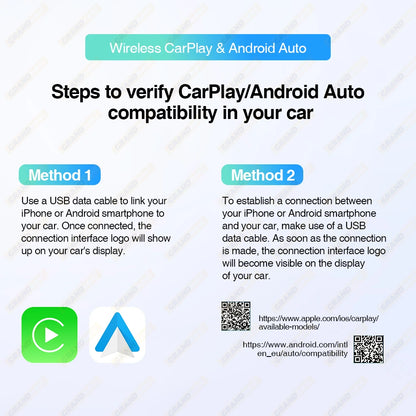 2IN1 Wireless CarPlay