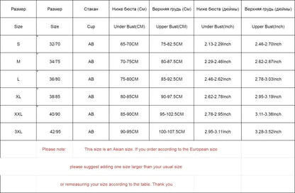 Women's Ribbed Push Up Bra