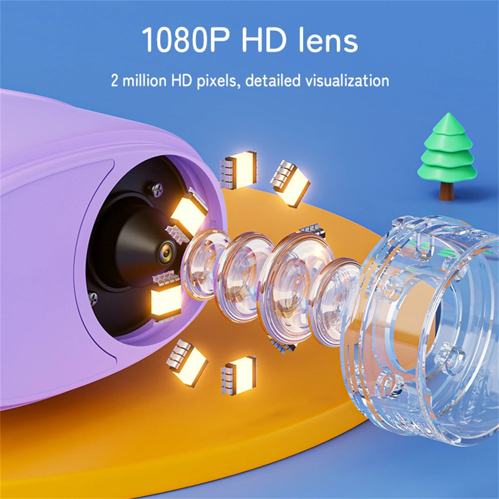 1000X Handheld Microscope for Kids