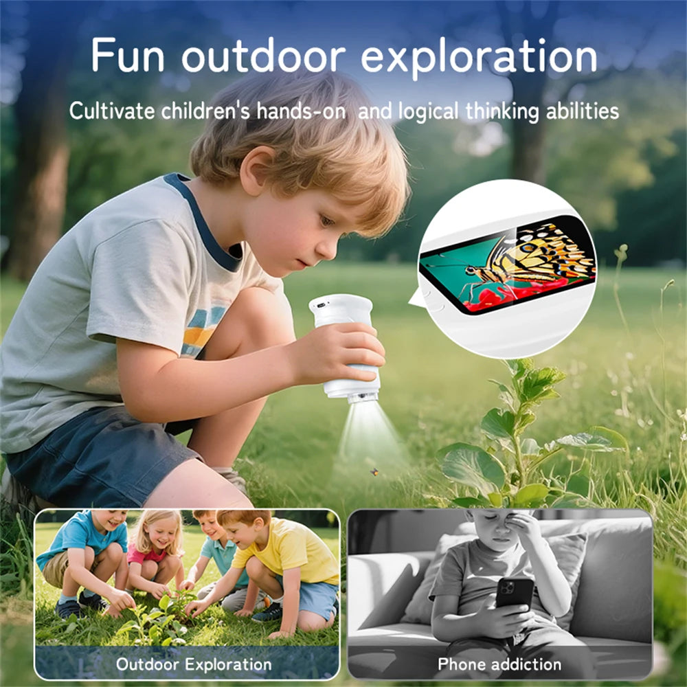 1000X Handheld Microscope for Kids