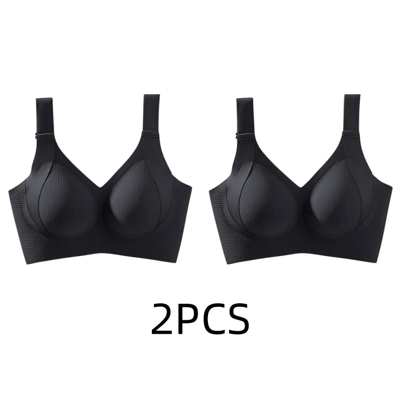 Women's Ribbed Push Up Bra