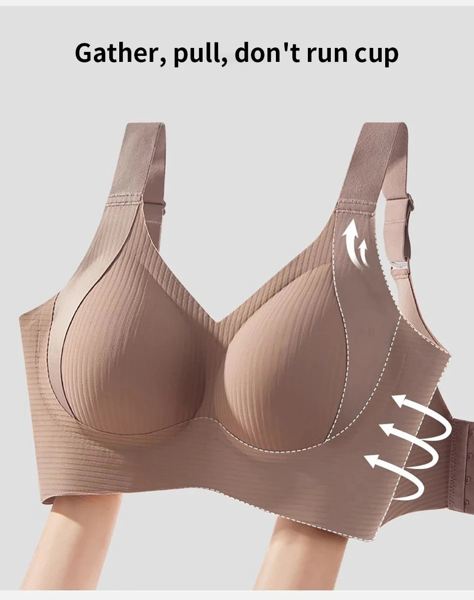 Women's Ribbed Push Up Bra