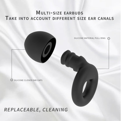 Silicone Noise-Canceling Earplugs