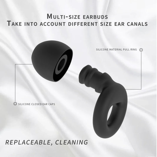 Silicone Noise-Canceling Earplugs