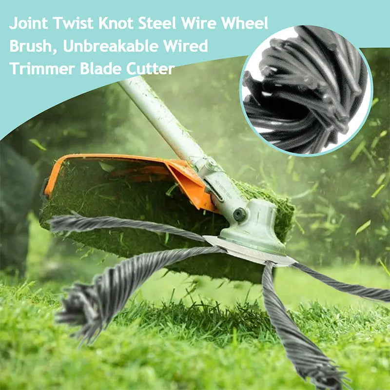 6 inch Steel wire Trimmer Head