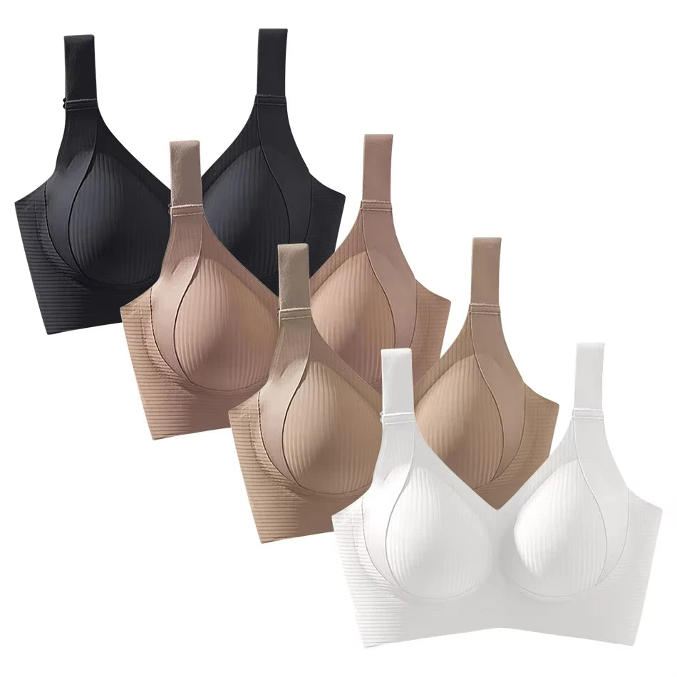 Women's Ribbed Push Up Bra