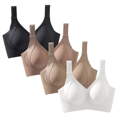 Women's Ribbed Push Up Bra