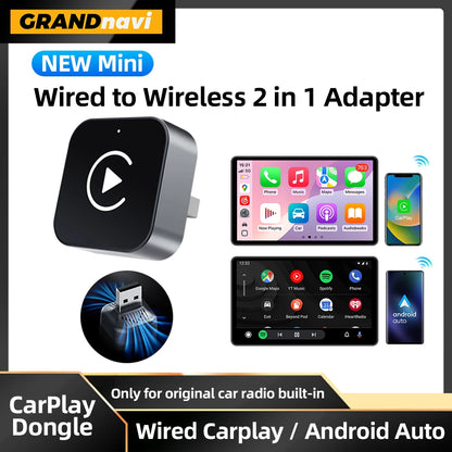 2IN1 Wireless CarPlay