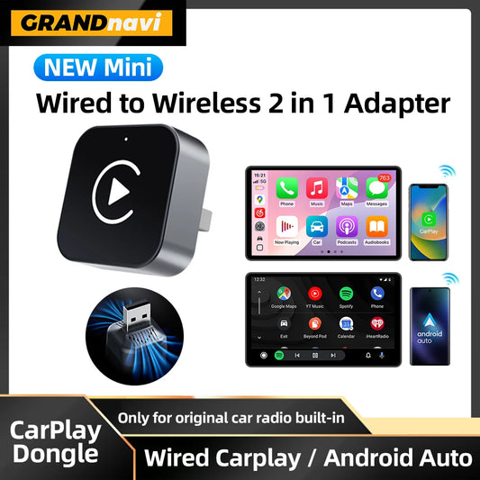 2IN1 Wireless CarPlay