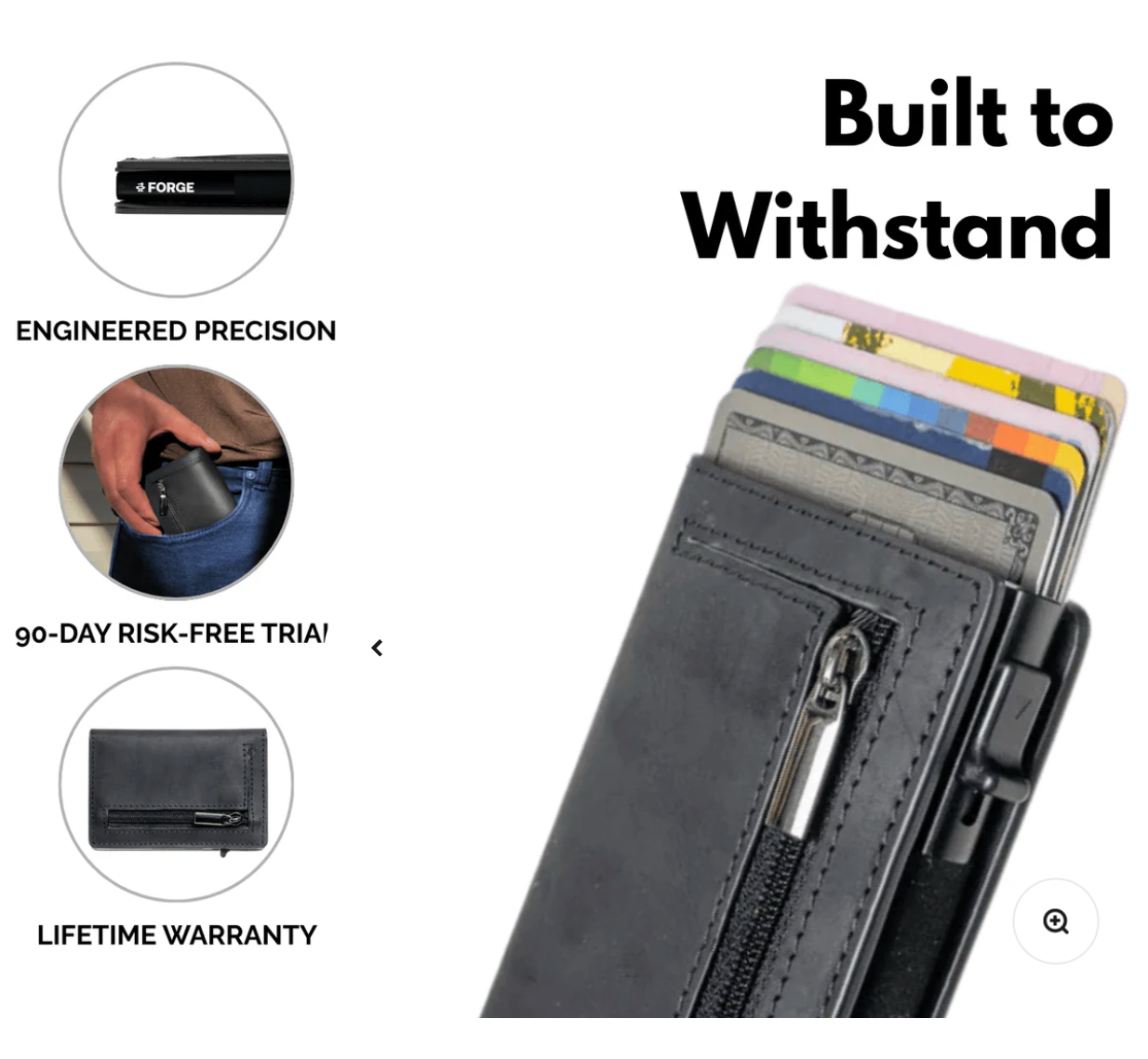 Luxury Pop up Wallet