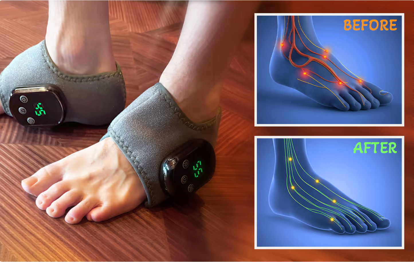 Premium Electric Foot & Ankle Massager