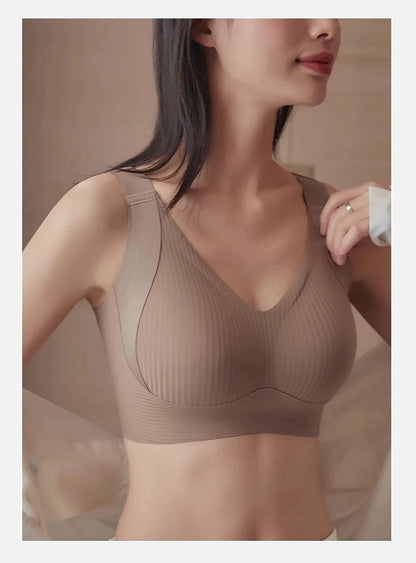 Women's Ribbed Push Up Bra