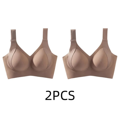 Women's Ribbed Push Up Bra