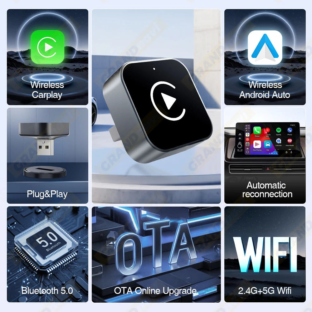 2IN1 Wireless CarPlay