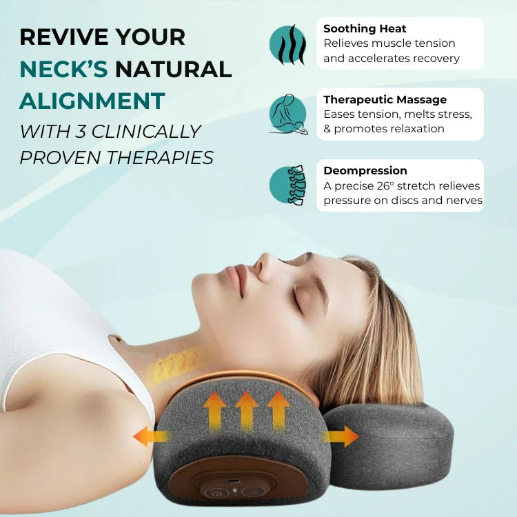 Electric Neck Massager Cervical Pillow