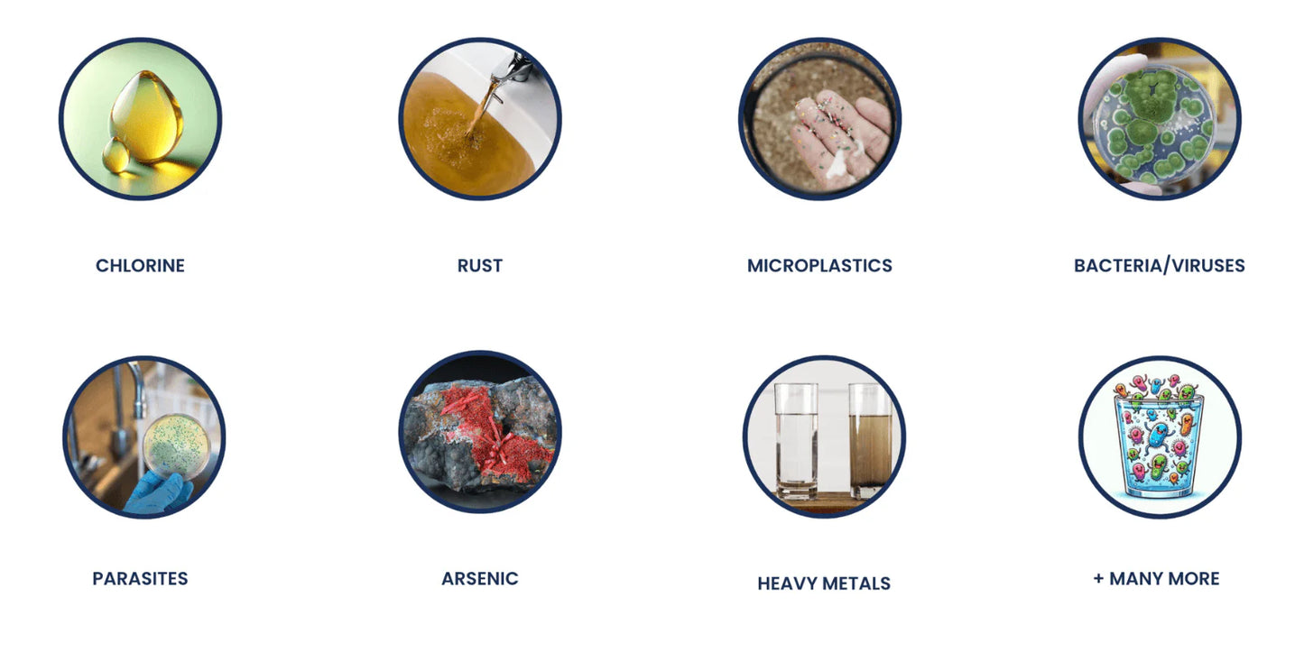 Tap Water Filter WITH 3 Filters