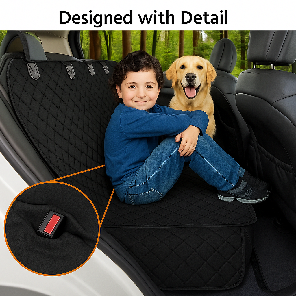 Hard Bottom-Dog Car Seat Protector