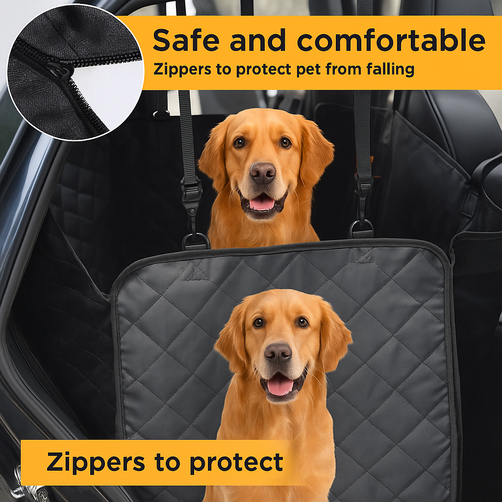 Hard Bottom-Dog Car Seat Protector