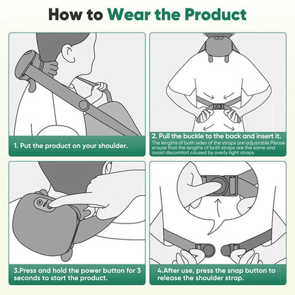 ComfortPulse Pro Neck Relief Massager