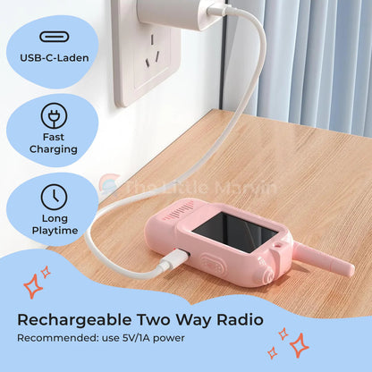 Premium Video Walkie Talkie Pair