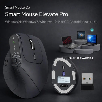 Elevate Pro Wireless Vertical Mouse