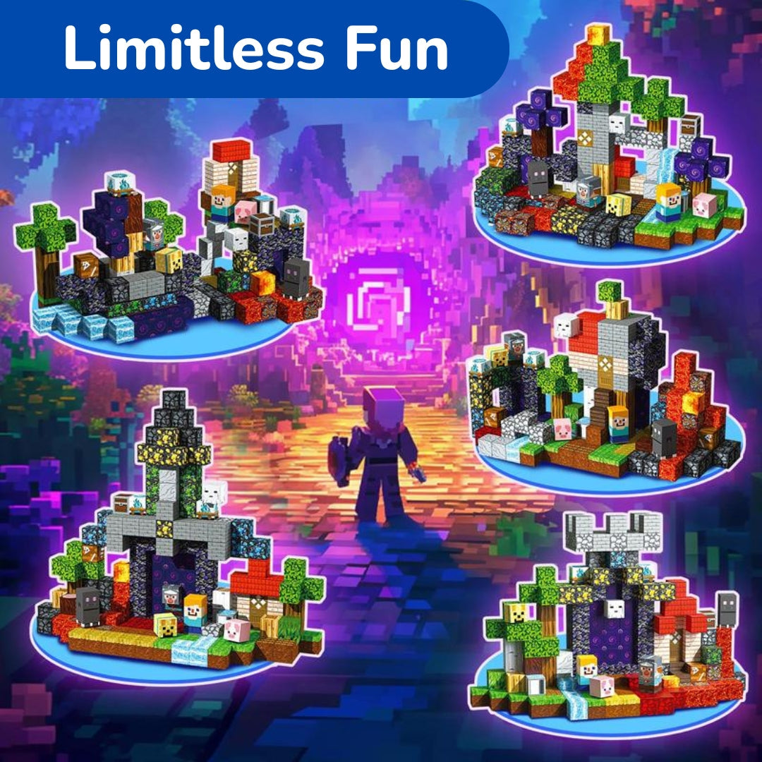 BuildiBlox Magnetic Builder Set