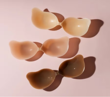 Seamless Strapless Push‑Up Bra