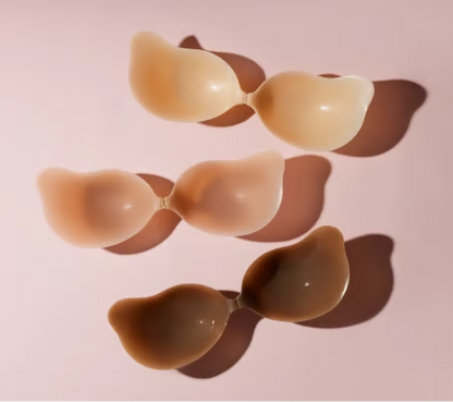 Seamless Strapless Push‑Up Bra