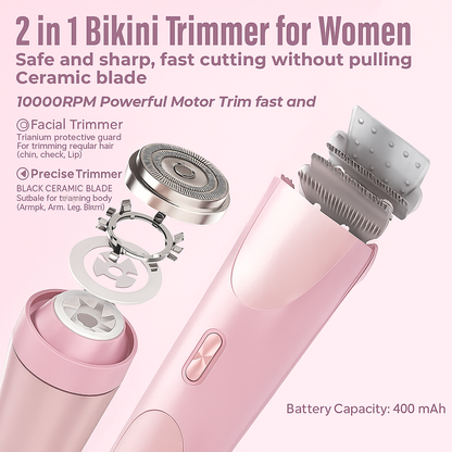 SmoothSkin™ 2-in-1 Painless Bikini & Body Trimmer
