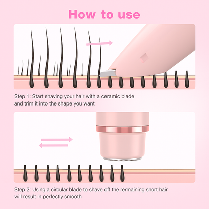 SmoothSkin™ 2-in-1 Painless Bikini & Body Trimmer