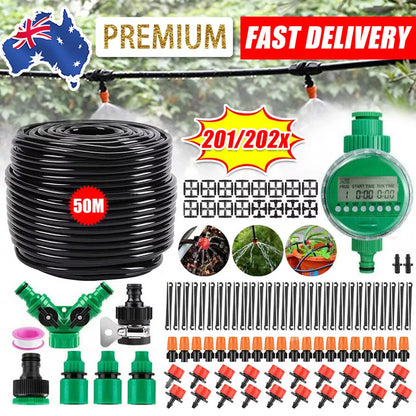 50M Hose Garden Irrigation System