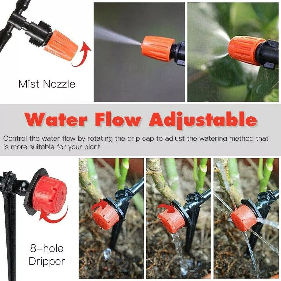 50M Hose Garden Irrigation System